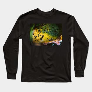 Leaf Consumption. Nature Photography Long Sleeve T-Shirt